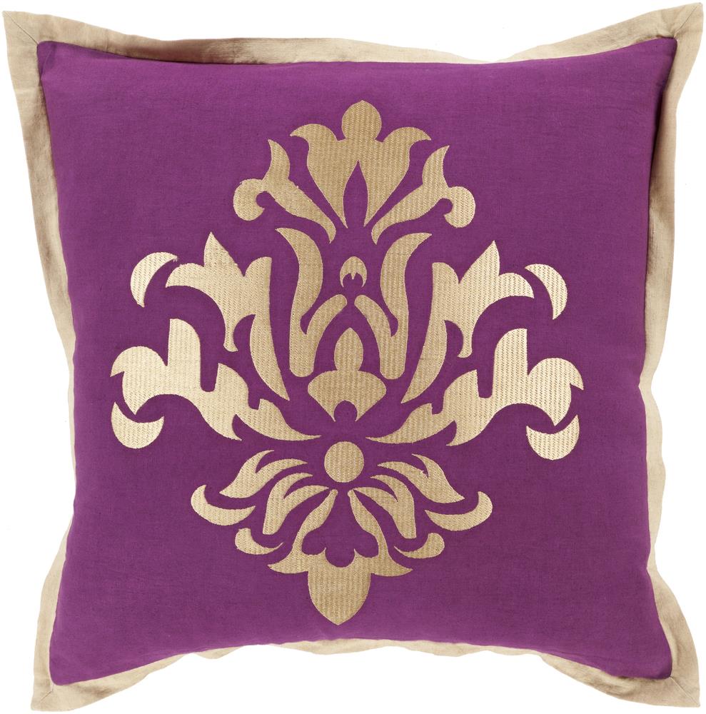 Surya Pillows CT0042222P 22" x 22" Decorative Pillow Wayside